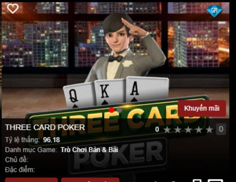 Game Poker tại 12bet